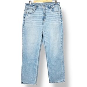 American Eagle Outfitters Light Blue Straight Leg Jeans
